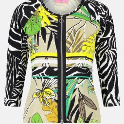 Shirtjacke mit Rippenstruktur Shirtjacke mit Rippenstruktur