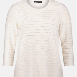 Basic Shirt mit Wellenstruktur Basic Shirt mit Wellenstruktur