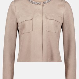 Blazer-Jacke mit aufgesetzten Taschen Blazer-Jacke mit aufgesetzten Taschen