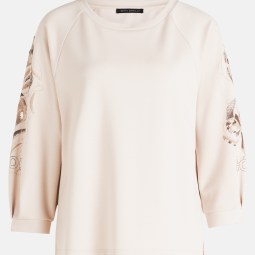 Sweatshirt mit Trompetenärmeln Sweatshirt mit Trompetenärmeln