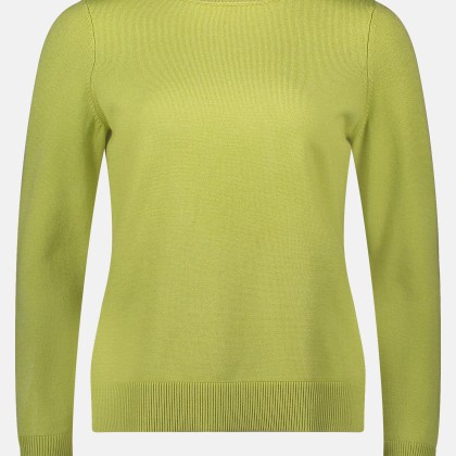 Basic-Strickpullover mit Rundhalsausschnitt Basic-Strickpullover mit Rundhalsausschnitt