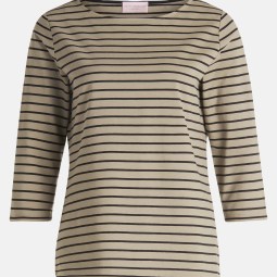 Ringelshirt mit U-Boot-Ausschnitt Ringelshirt mit U-Boot-Ausschnitt