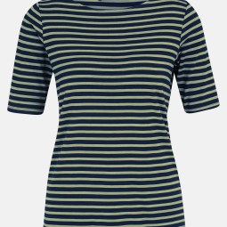 Ringelshirt mit U-Boot-Ausschnitt Ringelshirt mit U-Boot-Ausschnitt
