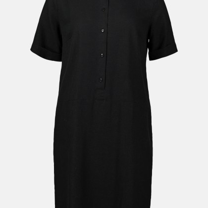 Leinenkleid mit Knopfleiste Leinenkleid mit Knopfleiste
