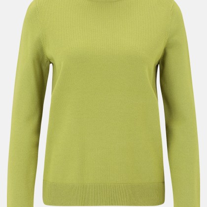 Basic-Strickpullover mit Stehkragen Basic-Strickpullover mit Stehkragen