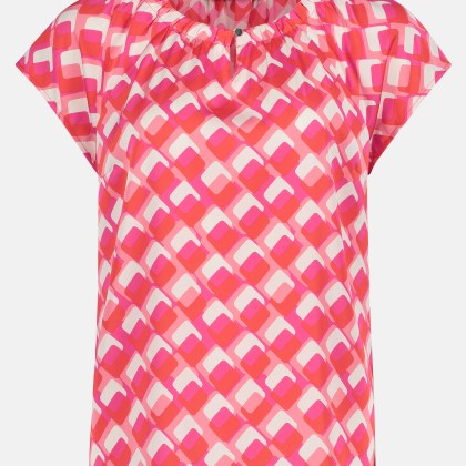Casual-Bluse mit Muster Casual-Bluse mit Muster