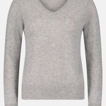 Kaschmir-Pullover mit V-Ausschnitt Kaschmir-Pullover mit V-Ausschnitt