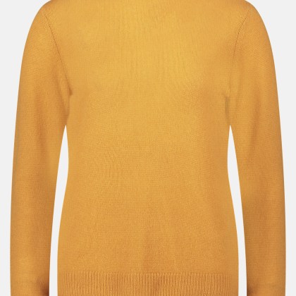 Kaschmir-Pullover mit Stehkragen Kaschmir-Pullover mit Stehkragen
