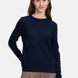 Kaschmir-Pullover mit Rundhalsausschnitt Kaschmir-Pullover mit Rundhalsausschnitt