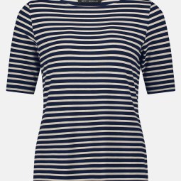 Ringelshirt mit U-Boot-Ausschnitt Ringelshirt mit U-Boot-Ausschnitt