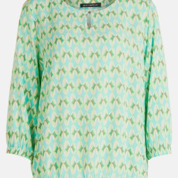 Schlupfbluse mit Muster Schlupfbluse mit Muster