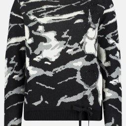 Strickpullover mit Jacquard Strickpullover mit Jacquard