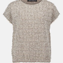 Feinstrickpullover mit Lurexfaden Feinstrickpullover mit Lurexfaden