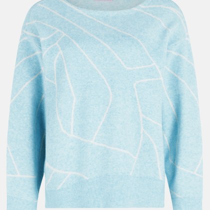 Strickpullover mit Jacquard Strickpullover mit Jacquard