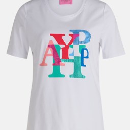 Basic Shirt mit Aufdruck Basic Shirt mit Aufdruck