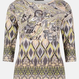 Ringelshirt mit U-Boot-Ausschnitt Ringelshirt mit U-Boot-Ausschnitt
