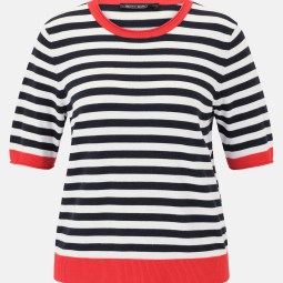 Basic-Pullover mit Streifen Basic-Pullover mit Streifen