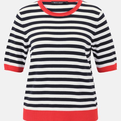 Basic-Pullover mit Streifen Basic-Pullover mit Streifen