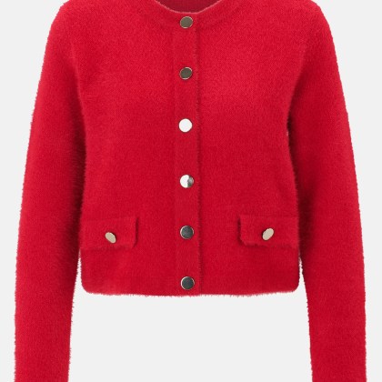 Casual-Strickjacke mit Knopfleiste Casual-Strickjacke mit Knopfleiste