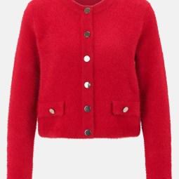 Casual-Strickjacke mit Knopfleiste Casual-Strickjacke mit Knopfleiste
