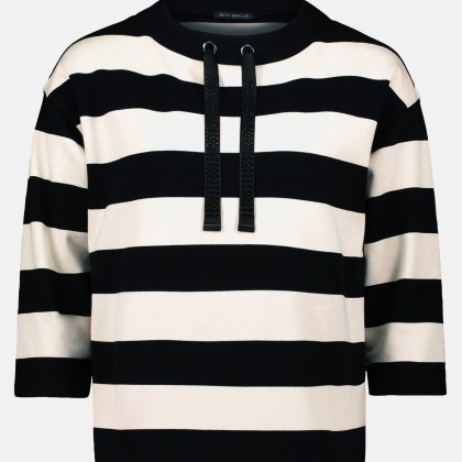 Sweatshirt mit Stehkragen Sweatshirt mit Stehkragen