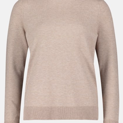Basic-Strickpullover mit Rundhalsausschnitt Basic-Strickpullover mit Rundhalsausschnitt