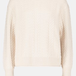 Grobstrick-Pullover mit Struktur Grobstrick-Pullover mit Struktur