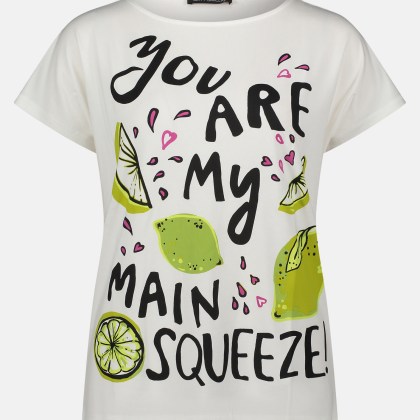 Basic Shirt mit U-Boot-Ausschnitt Basic Shirt mit U-Boot-Ausschnitt