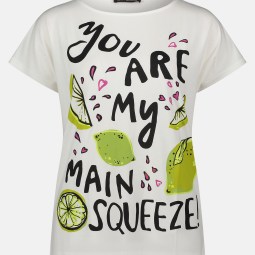 Basic Shirt mit U-Boot-Ausschnitt Basic Shirt mit U-Boot-Ausschnitt