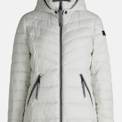 Steppjacke mit abnehmbarer Kapuze Steppjacke mit abnehmbarer Kapuze
