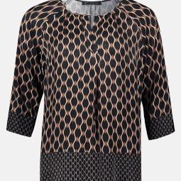 Schlupfbluse mit Print Schlupfbluse mit Print