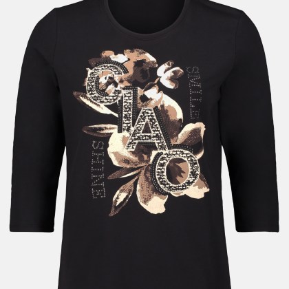 Basic Shirt mit Placement Basic Shirt mit Placement