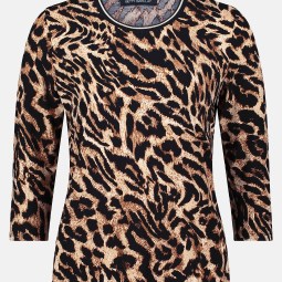 Basic Shirt mit Rippbündchen Basic Shirt mit Rippbündchen