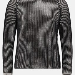 Grobstrick-Pullover mit Rippenstruktur Grobstrick-Pullover mit Rippenstruktur