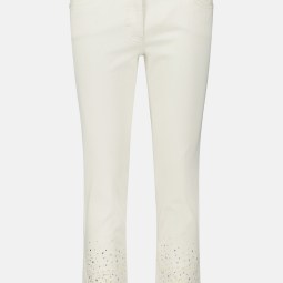 Casual-Hose mit Stickerei Casual-Hose mit Stickerei