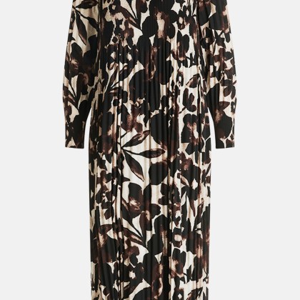 Plisseekleid langarm Plisseekleid langarm