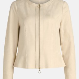 Blazer-Jacke mit Reißverschluss Blazer-Jacke mit Reißverschluss