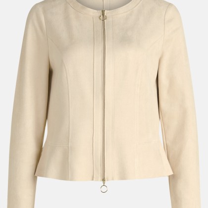 Blazer-Jacke mit Reißverschluss Blazer-Jacke mit Reißverschluss