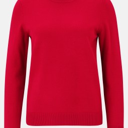 Basic-Strickpullover mit Rundhalsausschnitt Basic-Strickpullover mit Rundhalsausschnitt