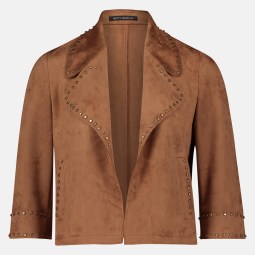 Kunstleder-Jacke mit Nieten Kunstleder-Jacke mit Nieten