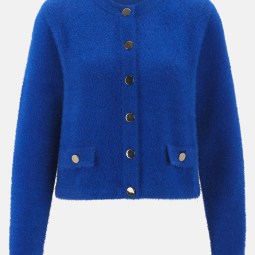 Casual-Strickjacke mit Knopfleiste Casual-Strickjacke mit Knopfleiste