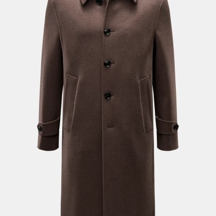 Windsor - Herren - Mantel %27Dopo%27 graubraun Windsor - Herren - Mantel %27Dopo%27 graubraun