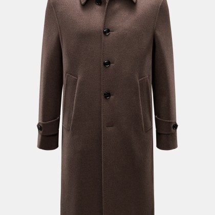 Windsor - Herren - Mantel %27Dopo%27 graubraun Windsor - Herren - Mantel %27Dopo%27 graubraun