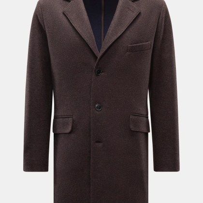 Manzoni 24 - Herren - Kurzmantel dunkelbraun Manzoni 24 - Herren - Kurzmantel dunkelbraun