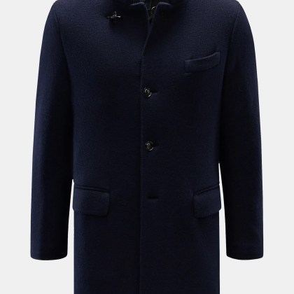 Fay - Herren - Jersey-Mantel %27Duty Coat%27 navy Fay - Herren - Jersey-Mantel %27Duty Coat%27 navy