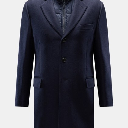 Fay - Herren - Mantel %27Double Coat%27 mit Weste navy Fay - Herren - Mantel %27Double Coat%27 mit Weste navy