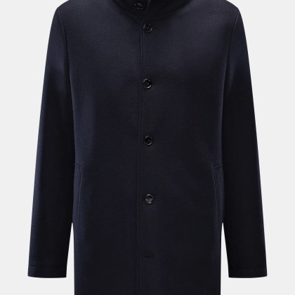 Mandelli - Herren - Jersey-Mantel navy Mandelli - Herren - Jersey-Mantel navy