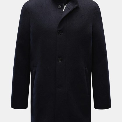 Mandelli - Herren - Cashmere Mantel navy Mandelli - Herren - Cashmere Mantel navy
