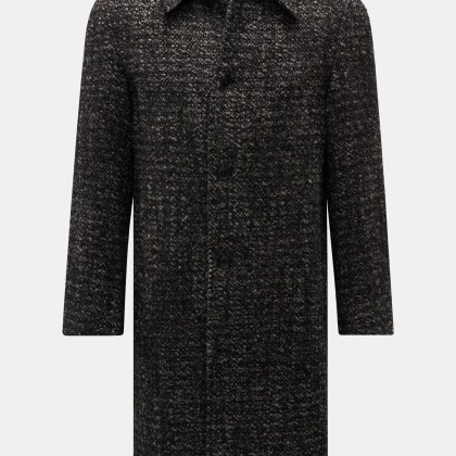 Closed - Herren - Mantel schwarz/grau Closed - Herren - Mantel schwarz/grau