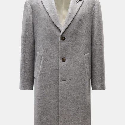 Lardini - Herren - Mantel grau Lardini - Herren - Mantel grau